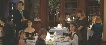 Mrs Doubtfire restaurant scene