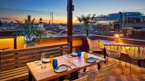 Doña Luz - The Madrid Rooftop: una terraza en la azotea única para disfrutar de las bellísimas vistas de Madrid