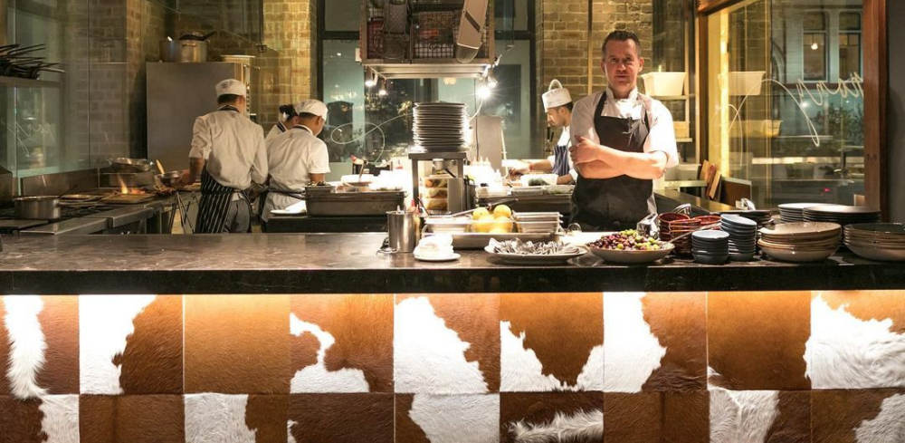 A look inside the kitchen at Pony Dining at The Rocks