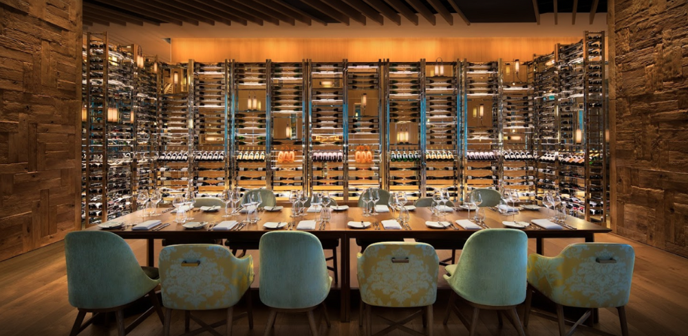 The dining room at Atelier by Sofitel