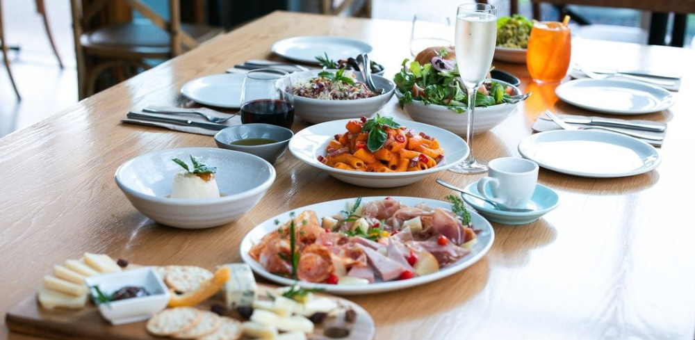 A selection of Italian dishes at Ciao Mamma Pasta Bar