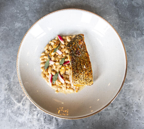 Aubaine winter menu hands glee