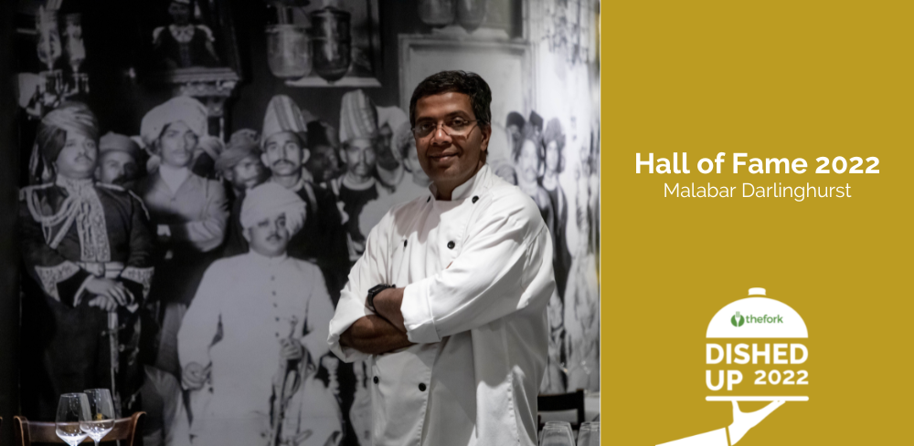 Malabar Darlinghurst has received the 2022 Hall of Fame award from TheFork