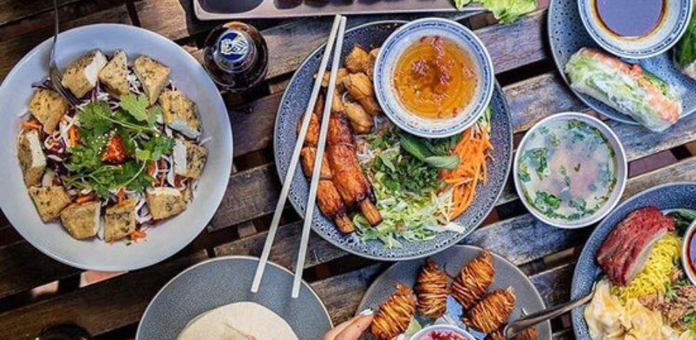 A selection of dishes from Hawker Boys in Melbourne