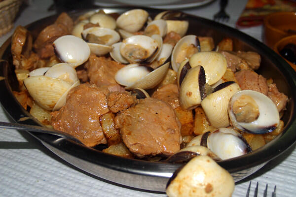 Cerdo Alentejana - Guiso de la cocina portuguesa