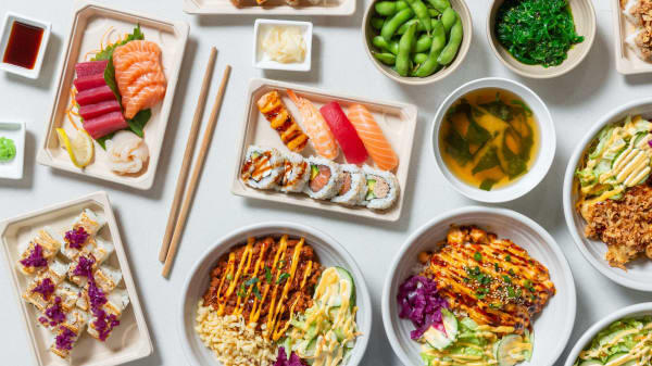 Japanese food at Sushi Lian