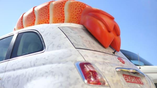Sushi Planet's sushi car