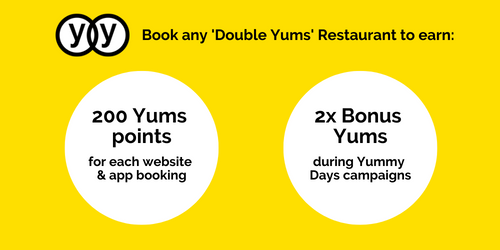 Double Yums points and how to earn them in Australia
