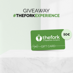 Vinci una Gift Card di TheFork con il nuovo Giveaway