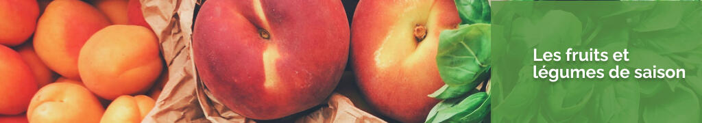 Banner fruits et légumes de saison