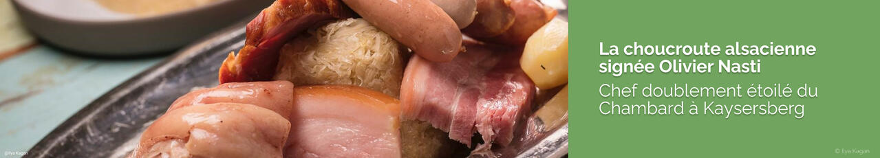 Choucroute à l'alsacienne - Plats - Recettes - Alsace Terroir