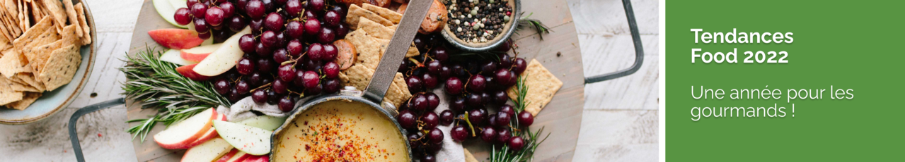 Bannière tendances food