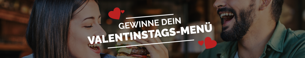 Gewinne Dein Valentinstags-Menü