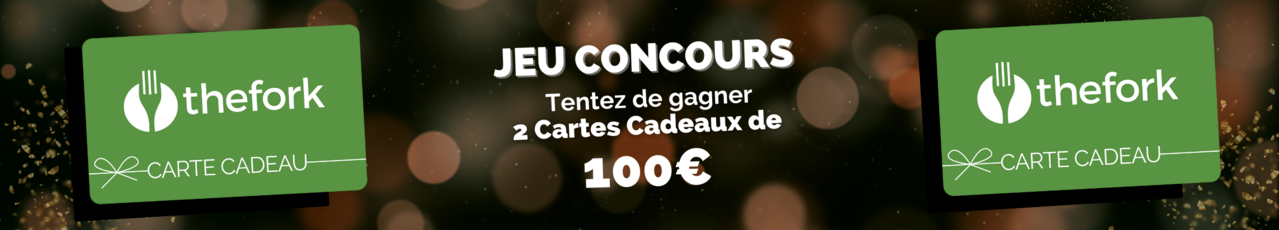 jeu concours carte cadeau thefork