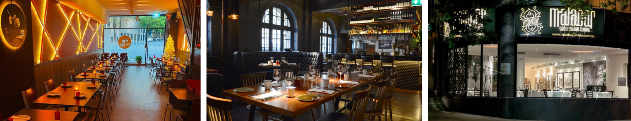 A selection of Sydney restaurants open on a Monday