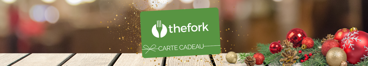 Carte Cadeau TheFork Noel 2022