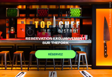 Top Chef bistrot réservations thefork