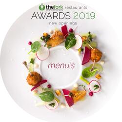 TheFork Restaurants Awards menu's tijdens Festival