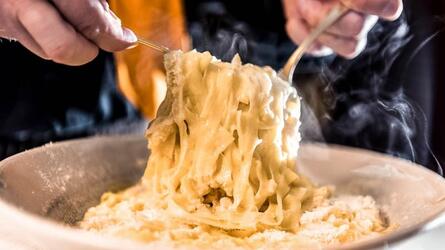 Le fettuccine Alfredo, il piatto romano più famoso negli Usa