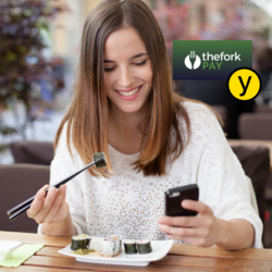 Ricevi subito 300 Yums pagando con TheFork PAY